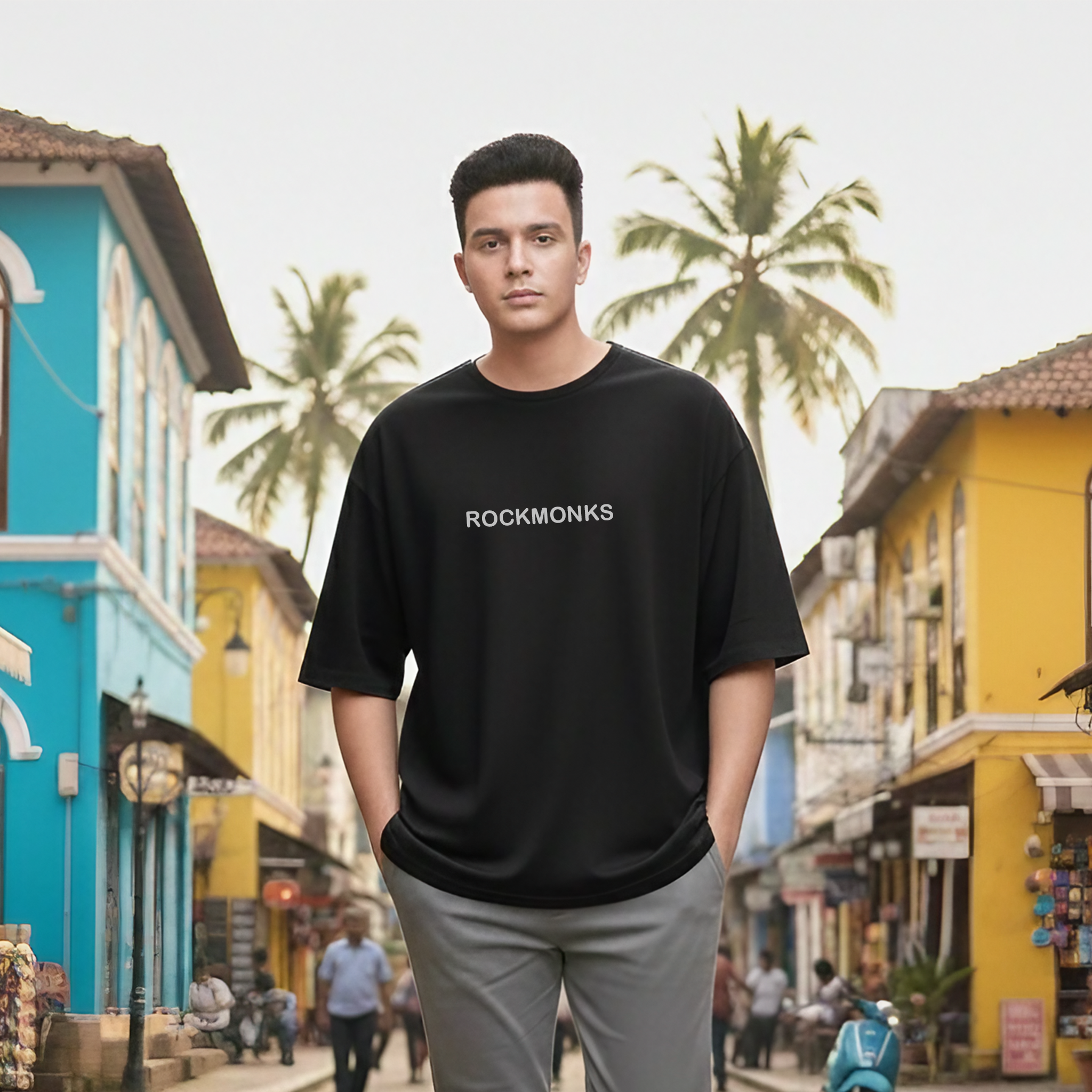 "Demon Slayer" Tanjiro Heavyweight Tee – Premium 220 GSM Cotton